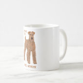 Mijn Ierse terriër lief Koffiemok (Voorkant rechts)