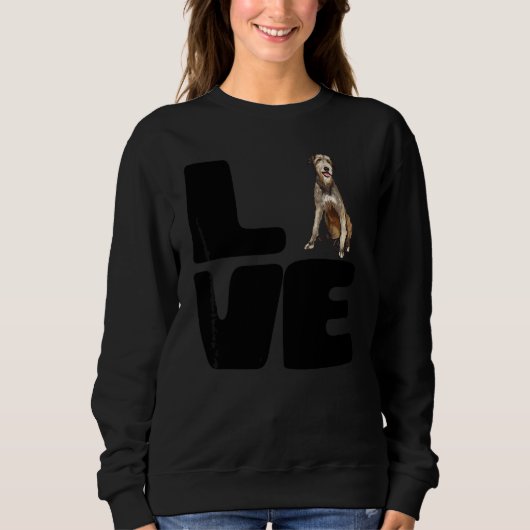 Mijn Ierse Wolfshond Hond Liefhebben Trui (Voorkant)