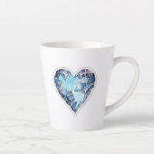 Mijn ijzige hart, gepersonaliseerd latte mok (Rechts)