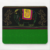 Mijn Indische olifant - Emerald Muismat (Voorkant)