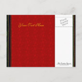 Mijn Indische olifant - Indian Red Aankondigingskaart (Achterkant)