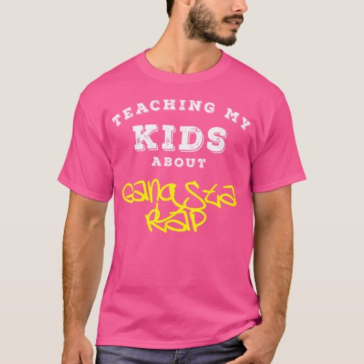 Mijn informatie over Gangsta Rap CM T-shirt (Voorkant)