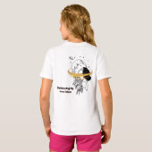 Mijn innerlijke eclips Celestiale Maan Lijnkunst o T-shirt (Achterkant volledig)