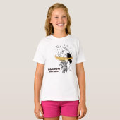 Mijn innerlijke eclips Celestiale Maan Lijnkunst o T-shirt (Voorkant volledig)