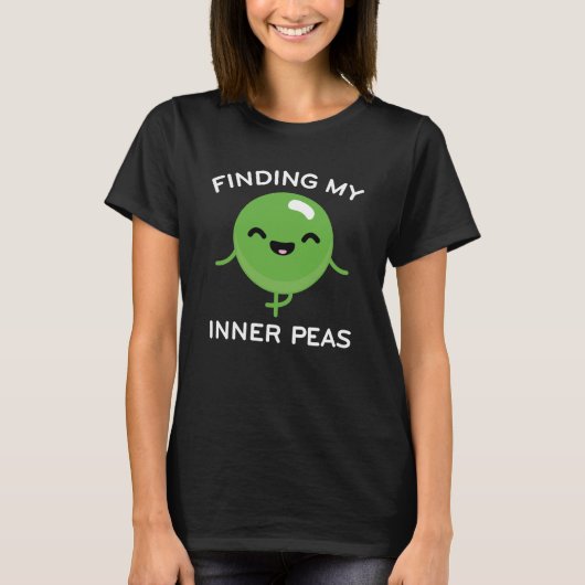 Mijn Innerlijke Erwtjes Vinden T-shirt (Voorkant)