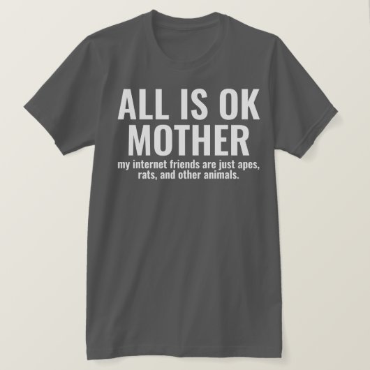 Mijn internetvrienden Funny PFP Profile Pic NFT T-shirt (Design voorkant)