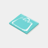 Mijn investeringen zijn in geld post-it® notes (Schuin)