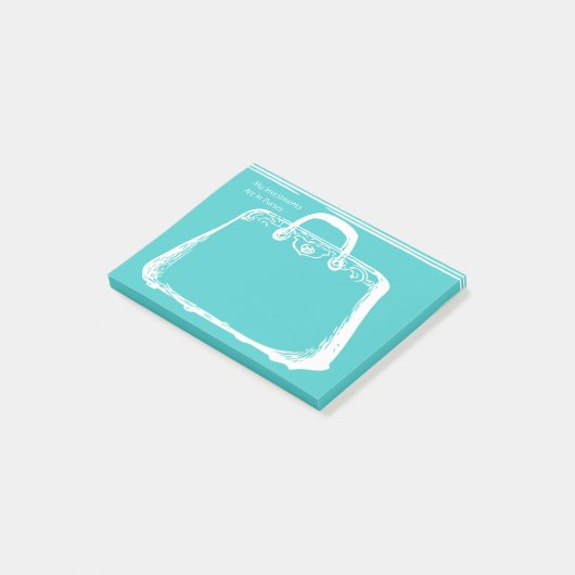 Mijn investeringen zijn in geld post-it® notes (Schuin)