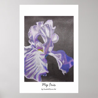 Mijn Iris Poster