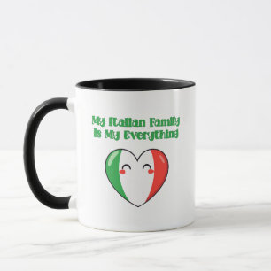 Mijn Italiaanse familie is mijn alles Echte Liefde Mok