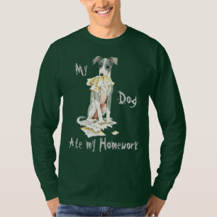 Mijn Italiaanse Greyhound Ate Mijn thuiswerk T-shirt