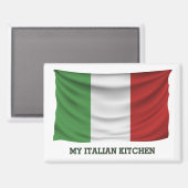 Mijn Italiaanse keukenmagneet Magneet (Voorkant / Achterkant)