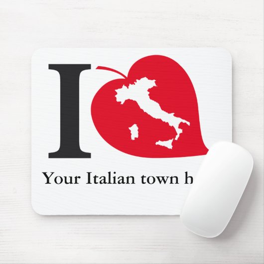 Mijn Italiaanse mousepad Muismat (Met muis)