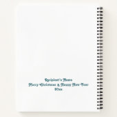 Mijn Jaar Regels Mijn Vrouw Macht Xmas Custom Jaar Notitieboek (Achterkant)