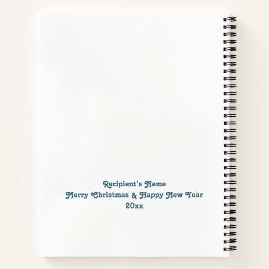 Mijn Jaar Regels Mijn Vrouw Macht Xmas Custom Jaar Notitieboek (Achterkant)