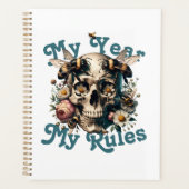 Mijn Jaar Regels Mijn Vrouw Macht Xmas Custom Jaar Planner (Voorkant)