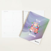 Mijn Jaar Schapen op Marmer met naam Planner (Display)