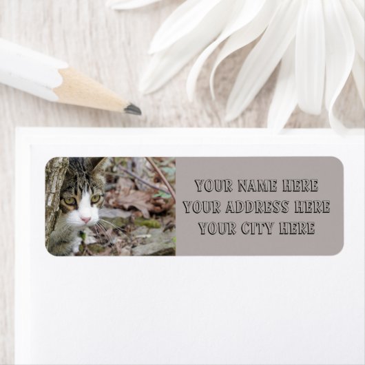 Mijn jachtkat etiket (Insitu)