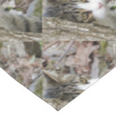 Mijn jachtkat tafelkleed (Gekanteld)