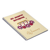 Mijn jackpot spiraal Notitieboek (Rechterzijde)