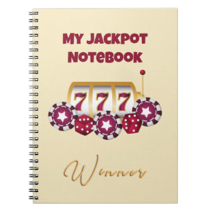 Mijn jackpot spiraal Notitieboek