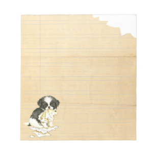 Mijn Japanse kin Ate Mijn thuiswerk Notitieblok