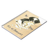 Mijn Japanse kin Ate Mijn thuiswerk Notitieboek (Linkerzijde)