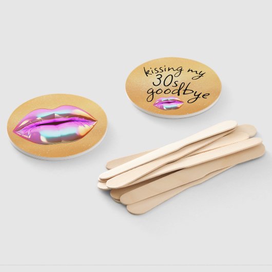 Mijn "jaren '30" gedag kussen handwaaier (Niet-gemonteerd)