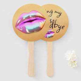 Mijn "jaren '30" gedag kussen handwaaier