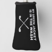 Mijn jas is in de was Golfliefhebber Master Golf Golfheadcover (Draai 90)