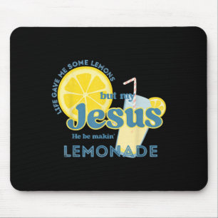 Mijn Jezus maakt limonade Christelijk Muismat