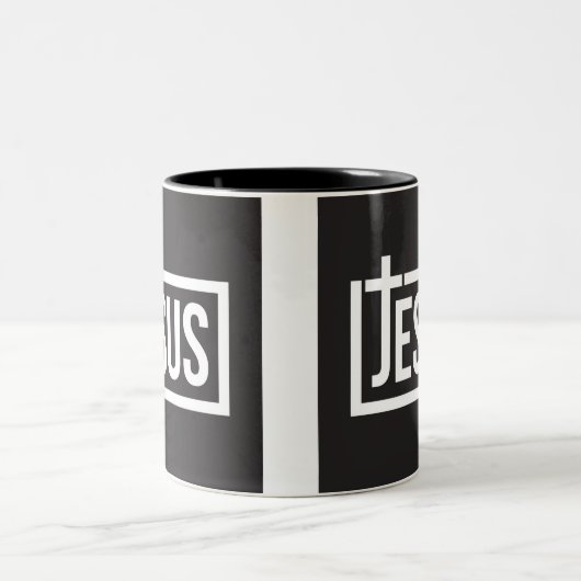 Mijn Jezus Tweekleurige Koffiemok (Center)