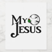 Mijn Jezus Wijn Etiket (Enkel label)