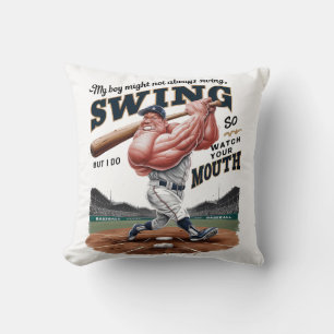 Mijn jongen zwaait misschien niet altijd, maar ik  kussen