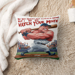 Mijn jongen zwaait misschien niet altijd, maar ik  kussen