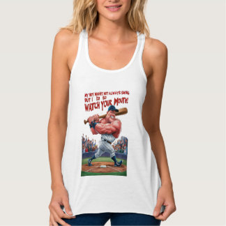 Mijn jongen zwaait misschien niet altijd, maar ik tanktop