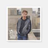 Mijn jongensklasse van 20XX Photo Afstuderen Servet (Voorkant)