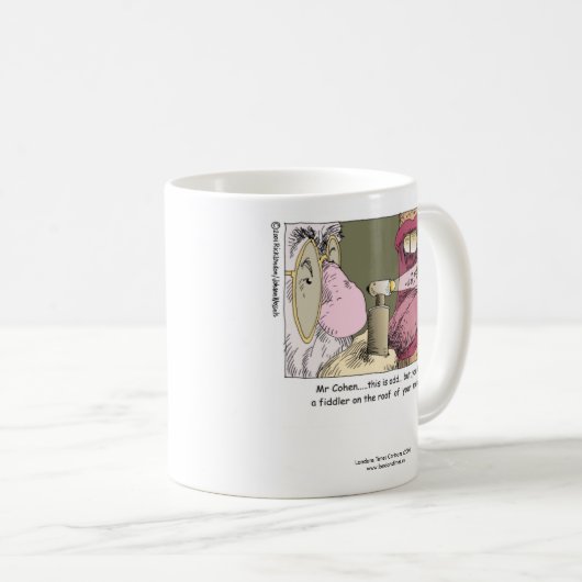 Mijn Joodse Dentist Funny Coffee Mok (Voorkant rechts)