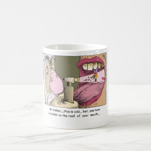 Mijn Joodse Dentist Funny geeft Mokken T - shirts  (Center)