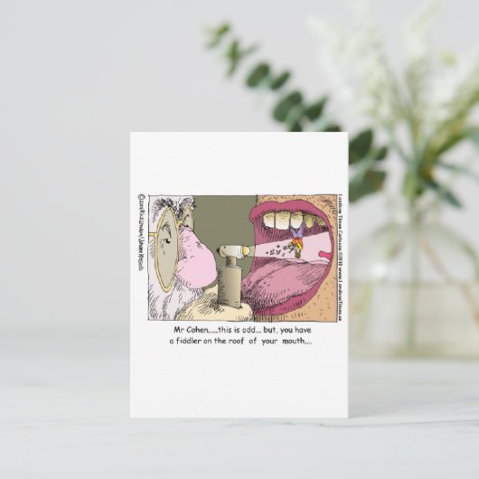 Mijn Joodse Dentist Funny geeft Mokken T - shirts  Briefkaart (Staand voorkant)