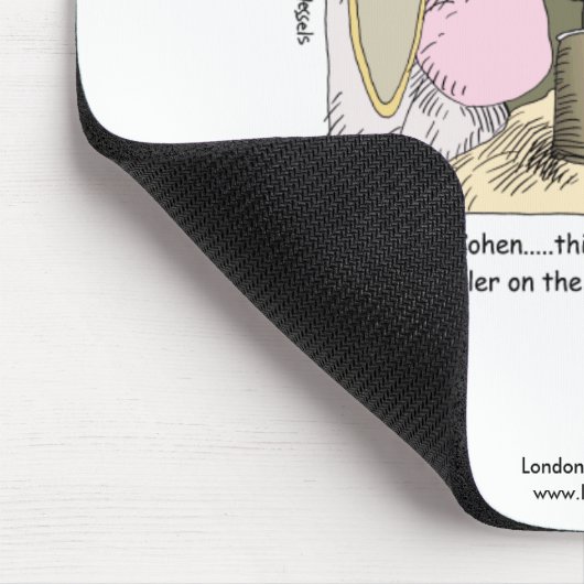 Mijn Joodse Dentist Funny Mousepad Muismat (Hoek)