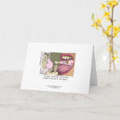 Mijn Joodse Dentist Funny Wenskaart Kaart (Gele Bloem)