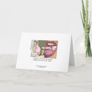 Mijn Joodse Dentist Funny Wenskaart Kaart