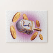 Mijn Joodse Dreidel Legpuzzel (Horizontaal)