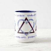 Mijn joodse hart mok (Midden)