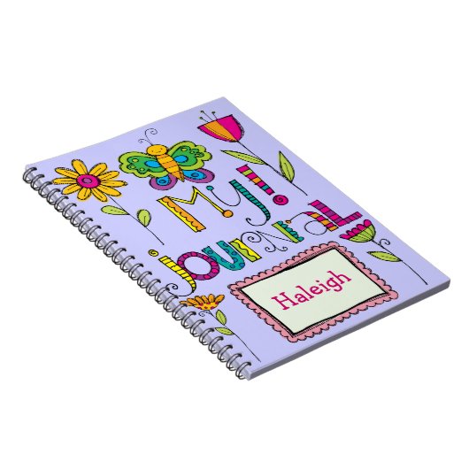 Mijn journaal notitieboek (Rechterzijde)