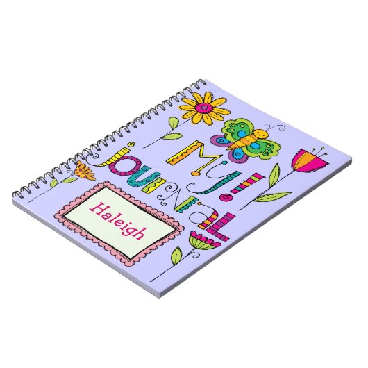 Mijn journaal notitieboek (Linkerzijde)