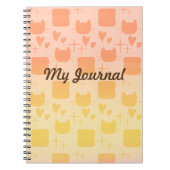 Mijn journaal notitieboek (Voorkant)