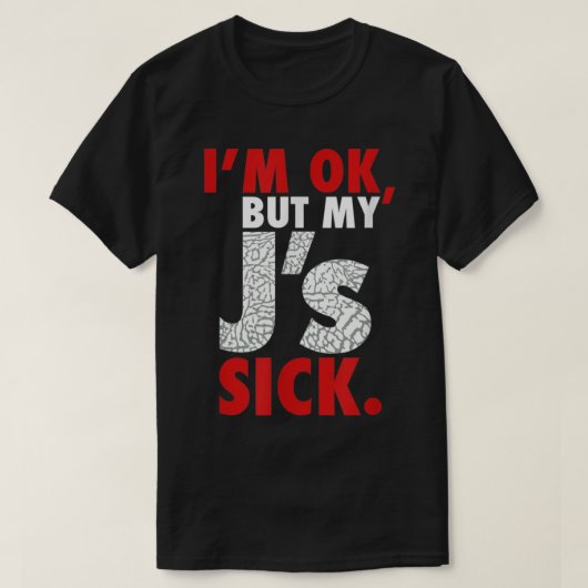 Mijn Js Sick Sneaker Head Shirt1864.png T-shirt (Design voorkant)