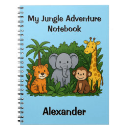 Mijn Jungle Avonturen Notitieboek – Persoonlijk vo
